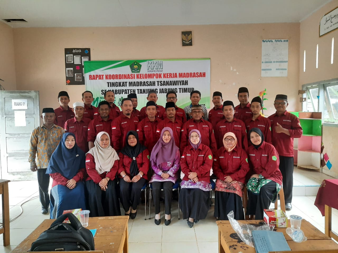 MTsN 4 Tanjung Jabung Timur Gelar Rapat Koordinasi kelompok kerja madrasah Tsanawiyah sekabupaten Tanjung Jabung Timur