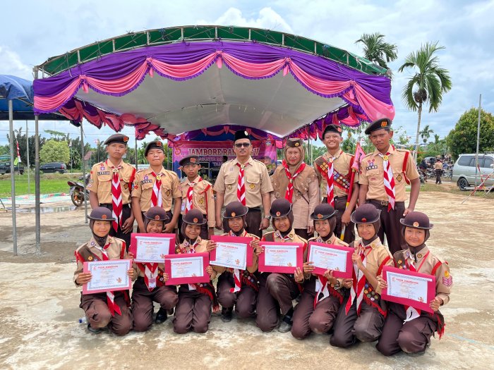 MTsN 4 Tanjung Jabung Timur Raih Prestasi di Jambore Ranting 2025