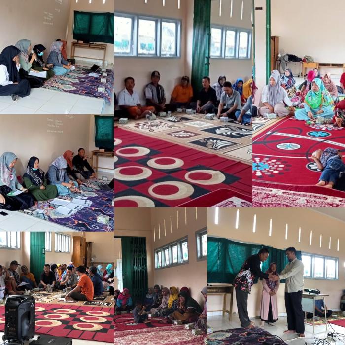 RAPAT PEMBENTUKAN PAGUYUBAN KELAS VII MTs N 4 TANJUNG JABUNG TIMUR 