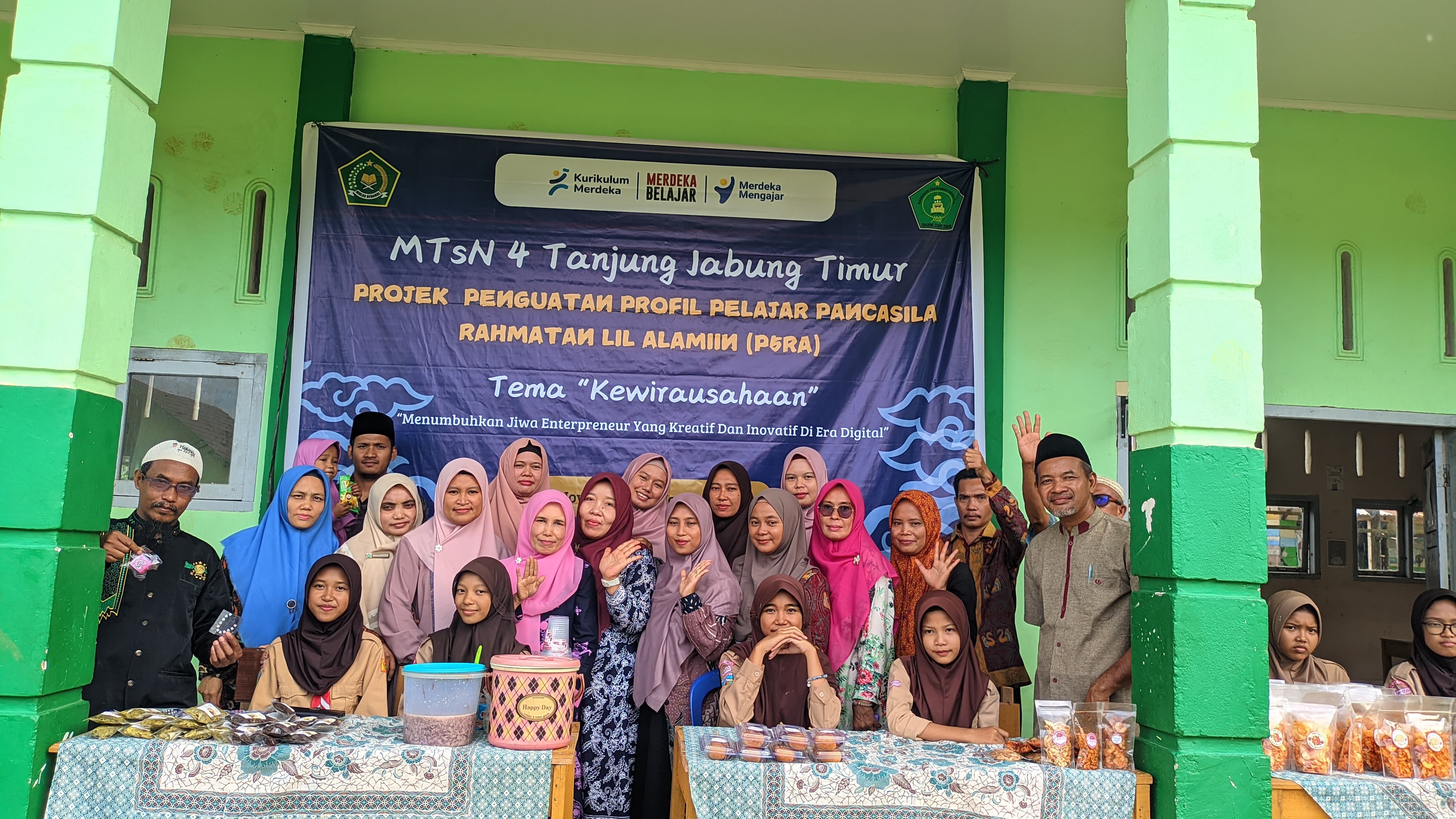 MTsN 4 Tanjung Jabung Timur sukses gelar P5RA