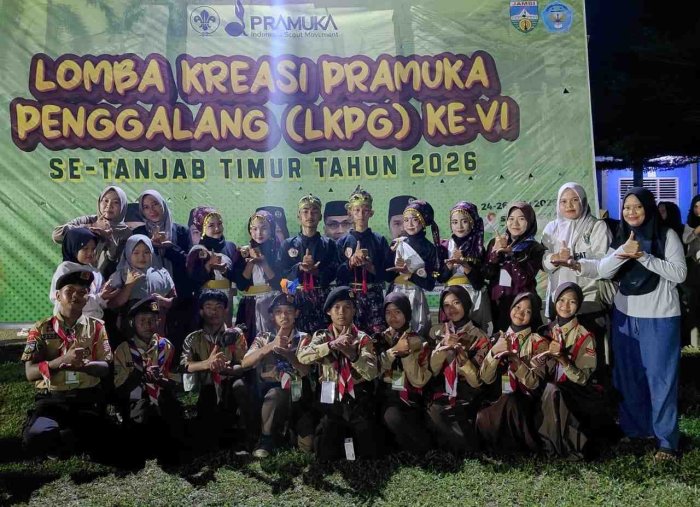 Peserta LKPG MTsN 4 Tanjung Jabung Timur Siap Berikan Penampilan Terbaik