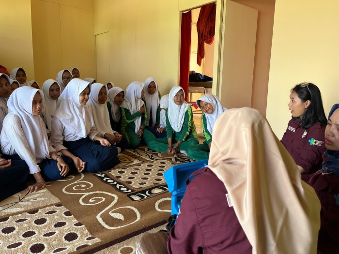 MTsN 4 Tanjung Jabung Timur Gelar Bulan Imunisasi Anak